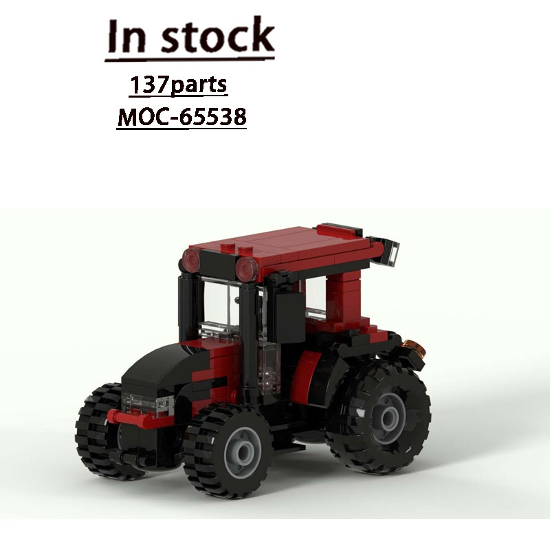 Urban Farming Building - MOC-65538 ฟาร์มในเมือง รถแทรกเตอร์ย้อนยุค ชุดตัวต่อ 137 ชิ้น