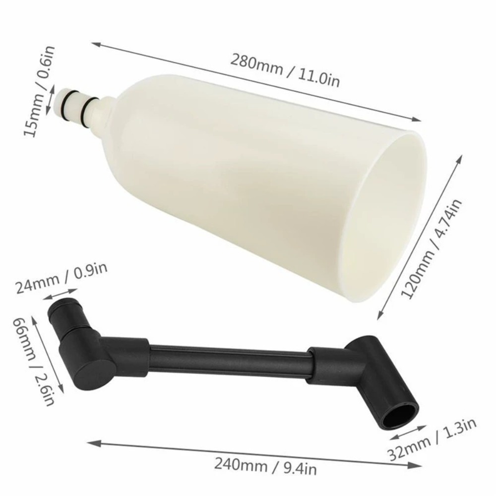 ชุดกรวยเติมน้ำมันเครื่องรถยนต์ - Drain Filler Kit บทวิจารณ์และราคา